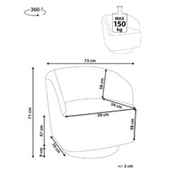 LAVIK - Fauteuil - Lichtgroen - Bouclé 8 LAVIK - Fauteuil - Lichtgroen - Bouclé -Leen Bakker Fauteuils d99dffc33e9f4ae794fd20256093785d 2