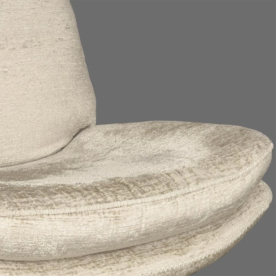 LABEL51 Fauteuil Noël - Zand - Stof 7 LABEL51 Fauteuil Noël - Zand - Stof - Afbeelding 7