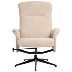 JAPET - Relaxfauteuil Met Voetenbank - Beige - Bouclé 17 JAPET - Relaxfauteuil Met Voetenbank - Beige - Bouclé -Leen Bakker Fauteuils df8c897274cd489f951747b72ec4369b
