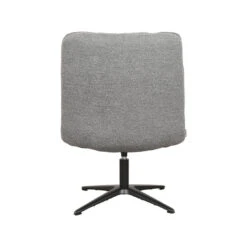 LABEL51 Fauteuil Vince - Grijs - Boucle -Leen Bakker Fauteuils e05f7e7723d84287b76f34dd15351858