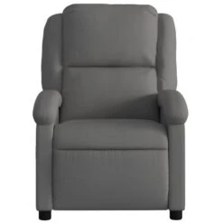 VidaXL - Massagestoel - Grijs - Leer -Leen Bakker Fauteuils e23bce96c14f4cc0a6caa1fd9a1cdfde