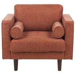 NURMO - Fauteuil - Goudbruin - Polyester -Leen Bakker Fauteuils e284aef7ef45436d8d2f7b95d0a48774