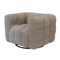 Draaifauteuil Taupe - Zithoogte 44cm - Stuva -Leen Bakker Fauteuils e4096d669f0c4c7fbcb6bb54eb64f8f1