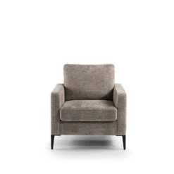 Fauteuil Flora Champagne Stof - Stof - Beige -Leen Bakker Fauteuils e432ed372a8149b3a95fa3eb4261cdf5