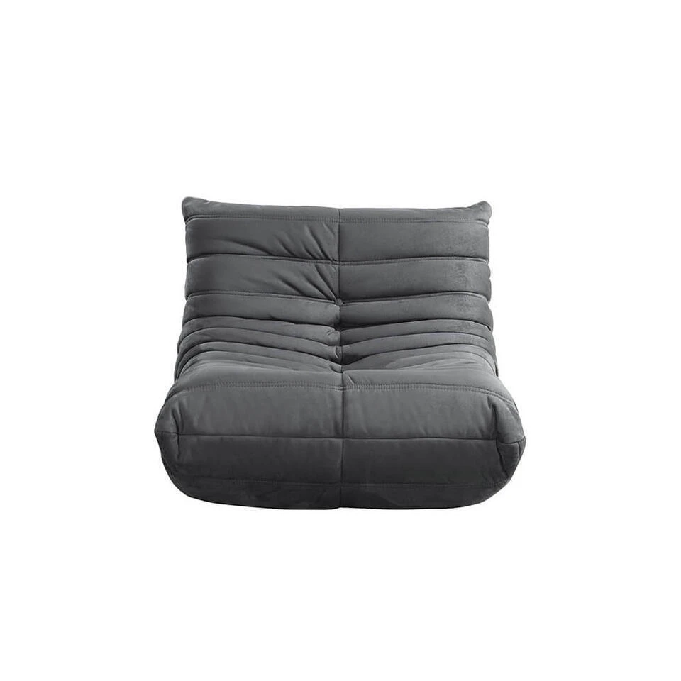 Merkloos HOME DELUXE Fauteuil - Grijs 3 Merkloos HOME DELUXE Fauteuil - Grijs - Afbeelding 3