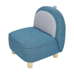 FABORG - Kinderstoel - Blauw - Polyester 15 FABORG - Kinderstoel - Blauw - Polyester -Leen Bakker Fauteuils e845600a4fb942e892368a9f0d7d2dcd