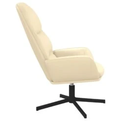 VidaXL Relaxstoel Kunstleer Crèmewit 7 VidaXL Relaxstoel Kunstleer Crèmewit -Leen Bakker Fauteuils e8ab995823084661931697e11805dee0