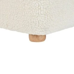 LULEA - Kinderstoel - Wit - Nepbont -Leen Bakker Fauteuils ea78f62a90ad4fb4a670d9293c609ef7