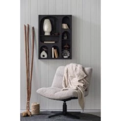 WOOOD Vinny Draaifauteuil - Bouclé - Zand - 80x75x75 12 WOOOD Vinny Draaifauteuil - Bouclé - Zand - 80x75x75 -Leen Bakker Fauteuils eb2a7efc87624191a3ca93fcadcc6ea8