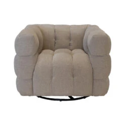 Draaifauteuil Taupe - Zithoogte 44cm - Stuva -Leen Bakker Fauteuils ee649ac26f4946039f1ef1c0c33976d9