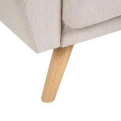 FLORLI - Fauteuil - Beige - Polyester -Leen Bakker Fauteuils eefb30051260464d9bf287e75dd1af5d