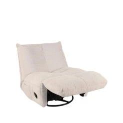 LABEL51 Fauteuil Take It Easy - Naturel - Boucle -Leen Bakker Fauteuils f02458cb26ec4b7b9191ba65f3100ec6