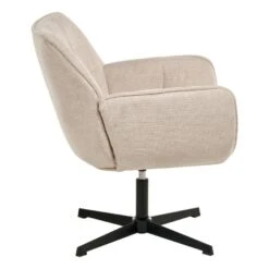 AUMA - Fauteuil - Beige - Polyester 16 AUMA - Fauteuil - Beige - Polyester -Leen Bakker Fauteuils f25d61644f8d4da8b8272cad6d9358fe
