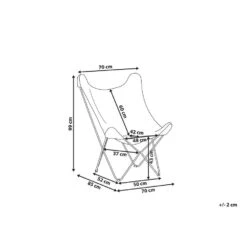 Beliani Fauteuil NYBRO - Bruin Kunstleer -Leen Bakker Fauteuils f275ee7a050147bdade64892614ddd25 1