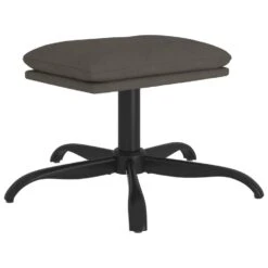 VidaXL Relaxstoel Met Voetenbank Fluweel Donkergrijs -Leen Bakker Fauteuils f29acfcf544a49c8bf2e6d60951ba47b