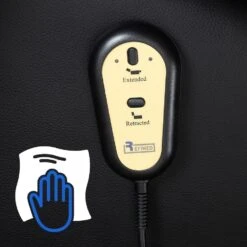 CLP Fauteuil Andover Zwart Frame - Echt Leer - Zwart -Leen Bakker Fauteuils f6372a5a52c14883874b13176e8ff1c9