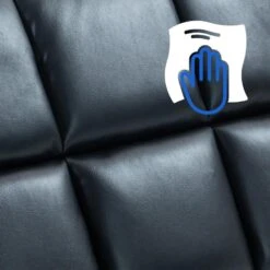 CLP Fauteuil Andover Zwart Frame - Kunstleer - Zwart -Leen Bakker Fauteuils fa404759b08c4a3c8085207cae5f5a73