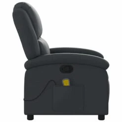 VidaXL - Massagestoel - Zwart - Leer 21 VidaXL - Massagestoel - Zwart - Leer -Leen Bakker Fauteuils fbeed9d7f4bd41b3b3037d35b0d14b4f