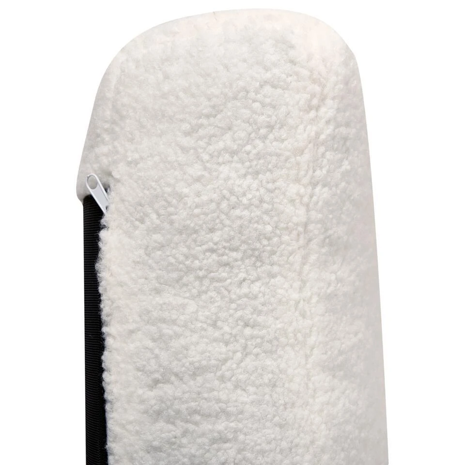 TUVE - Fauteuil - Wit - Bouclé 9 TUVE - Fauteuil - Wit - Bouclé - Afbeelding 9