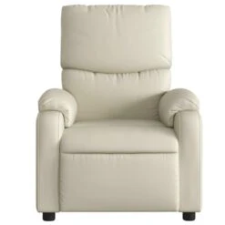 VidaXL - Fauteuil - Crème - Kunstleer -Leen Bakker Fauteuils fc9f000b8a8747dbaee37118d4ad3e28