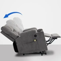 CLP Fauteuil Andover Zwart Frame - Stof - Grijs -Leen Bakker Fauteuils fe4d2c9b714540f8a2ed1c00fb6d222d