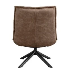 Fauteuil Lucas - Microleder Taupe -Leen Bakker Fauteuils fe509a18a36f49bfa045df2d8827b173