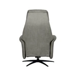 LABEL51 Fauteuil Oslo - Taupe - Micro Suede - Elektrisch - 87x79x112 Cm -Leen Bakker Fauteuils ff79ffec1c08447eb520b3b9fe997671