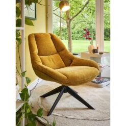 Fauteuil Lynn - Oker 16 Fauteuil Lynn - Oker -Leen Bakker Fauteuils sf 10201270 1010