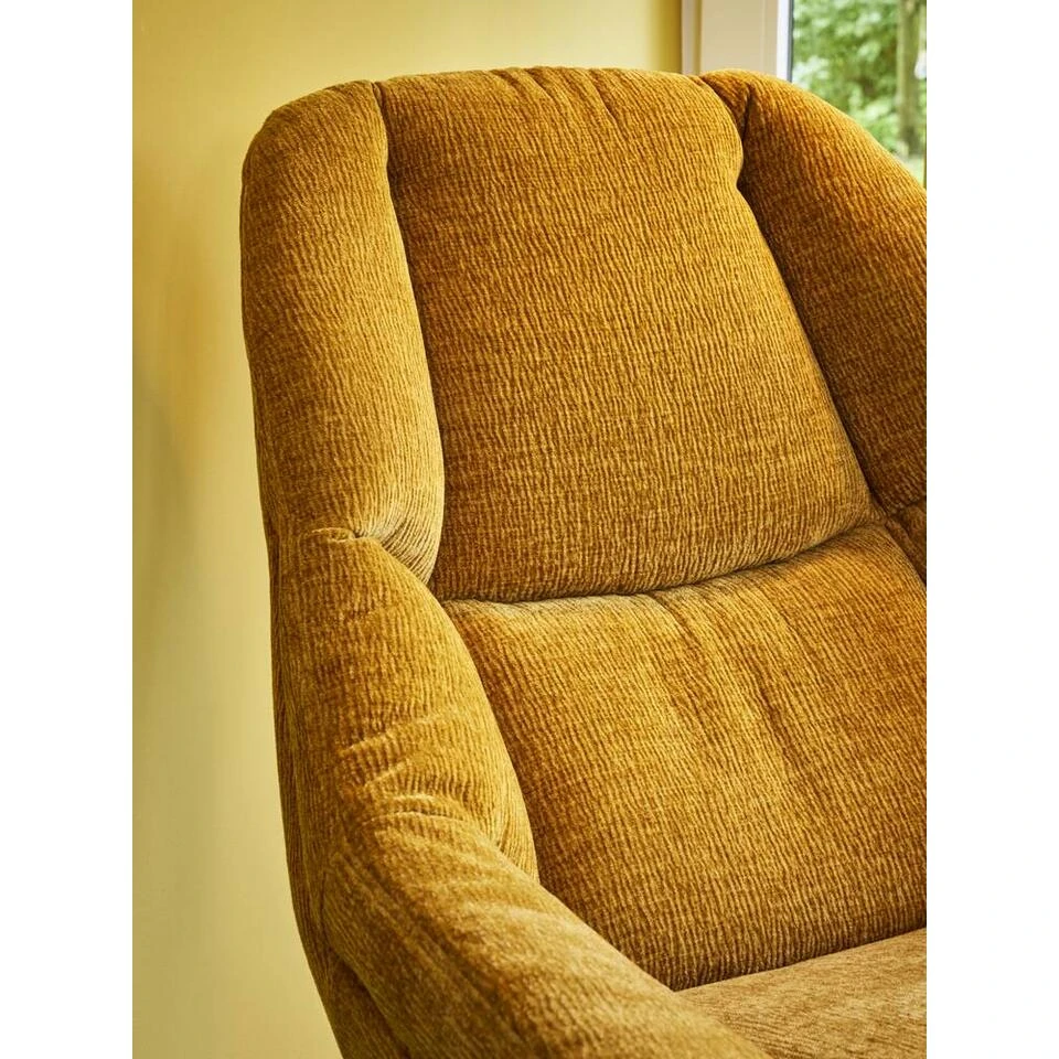 Fauteuil Lynn - Oker 10 Fauteuil Lynn - Oker - Afbeelding 10