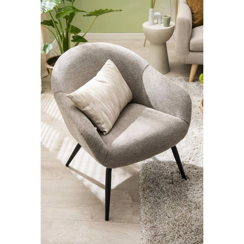 Fauteuil Lieke - Beige 8 Fauteuil Lieke - Beige - Afbeelding 8